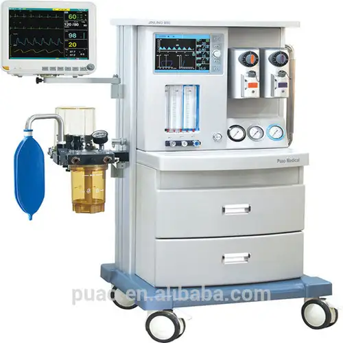 Machine d'anesthésie en milieu hospitalier JINLING-850 modèle Pour chirurgie Avec écran LCD 10.4