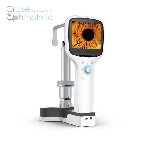 Lámpara de Hendidura Digital Portátil HSL-600 Bombilla LED Yel | Altura de Hendidura Única 10mm | Aumento Total 10x