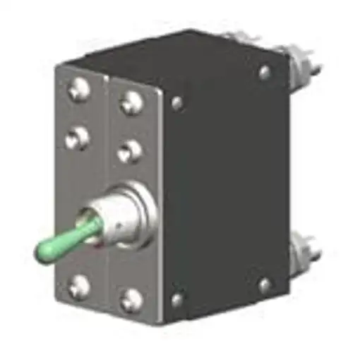CM2-B0-16-810-301-C Hydraulic Magnetic Circuit Breaker 240 VAC 125 VDC 2 Pole Toggle - 40 C + 85 C