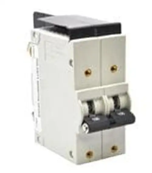 CX2-B0-14-610-22A-13G Supplementary Protector 10 A 250 VDC 500 VDC 2 Pole Handle - 40 C + 85 C