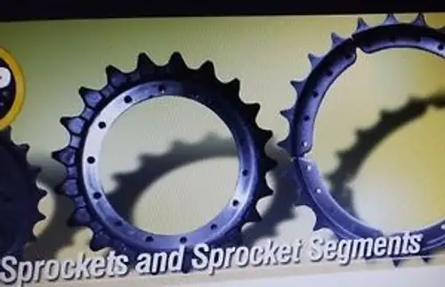 6Y5685 Sprocket/Sprocket Segment Caterpillar (Cat) Dozer/Excavator/Loader
