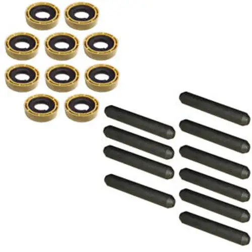 10- Bucket Teeth Pins & Retainers For Caterpillar Cat J250 Size 1U3252 1324763