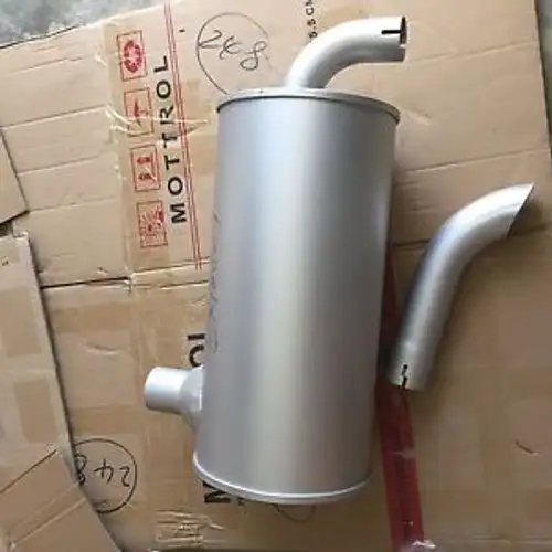 4191158 Muffler Fit For Hitachi Excavator Ex100 Ex100Lc Ex100-1 Engine 4Bd1