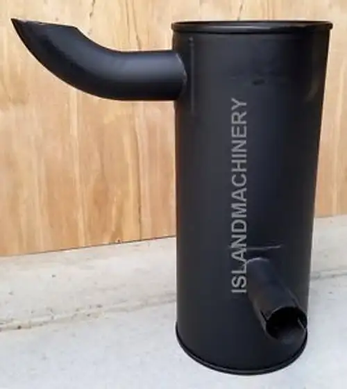 6209-11-5241 Muffler For Komatsu Excavator Replaces Pc230-6 Pc230Lc-6