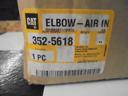 Caterpillar 352-5618 Elbow-Air Inlet Qc1200 3512C H55-E70-3512Cp