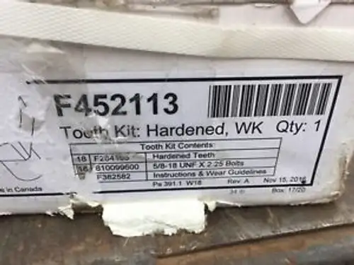 Waratach Harvester 18 Tooth Kit F45211 For Deere And Other