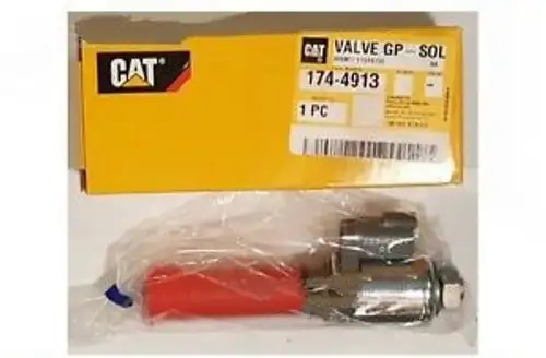 One Genuine Oem 174-4913 Valve Gp Solenoid Caterpillar Cat 1744913 980H 962G
