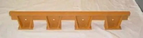 R55833 Track Frame Rock Guard Center R/H Fits Case 850D Lt 850E 850G