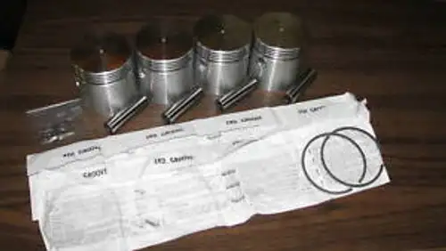 Wisconsin Engine Piston & Ring Set For Vh4D W4-1770 Read Ad