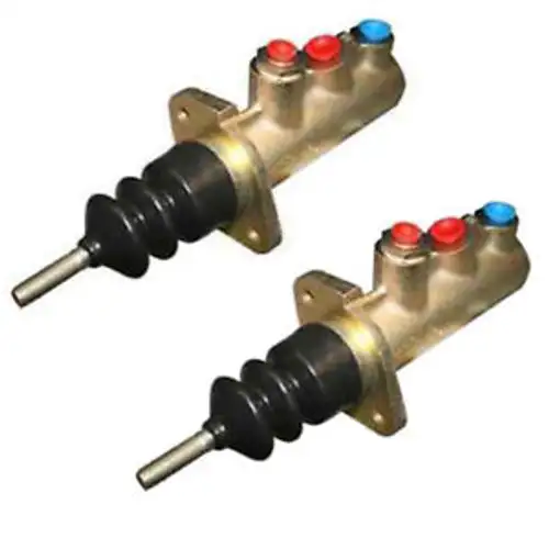 D143162 Two (2) Brake Master Cylinders For Case Backhoe 580K 580L 580M