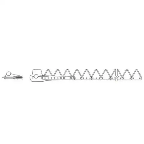 Ford 501 14-94 Complete Sickle Mower Blade 7Ft 260 259 175 176 257 258