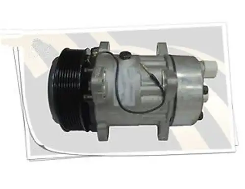 9824775 Tractor Ac Compressor Serpentine Pulley W/ Clutch Ford Holland