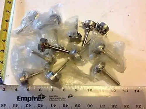 Ge-1195 General Electric Clarostat Extra Life Potentiometer 10K Ohm Set Of 13