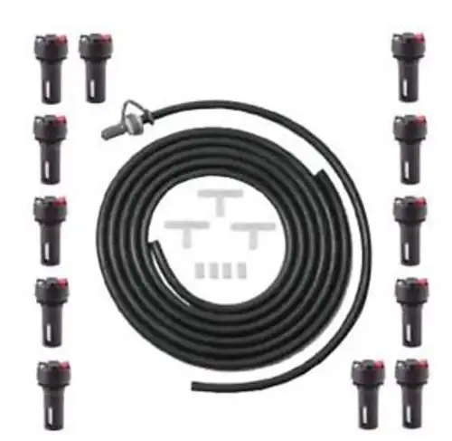 Battery Watering Tech. : 12-Cell Watering System Kit (Centurion Vb-Tb4) Gray End
