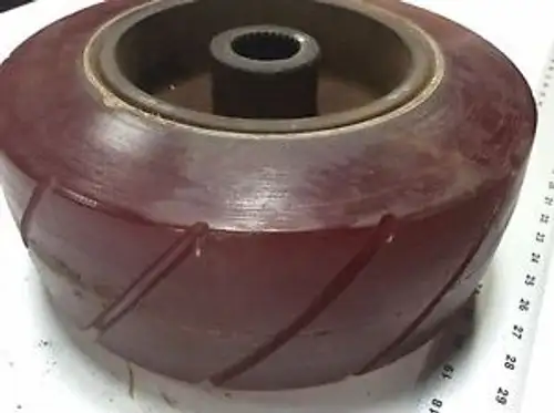 13 1/2 X 5 1/2 X8 Polly Drive Wheel Cross Groove Sk-15150150J