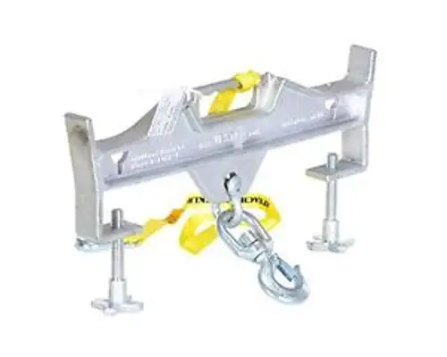 Vestil D-Fork-4-Sl Double Fork Attachment Swivel Hook 6-13/16 Width X 2-1/2 H