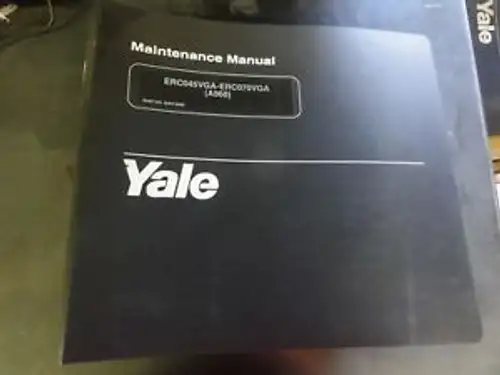 Yale Erc045Vga-Erc070Vga Forklift Maintenance Manual 524319595 (A968)