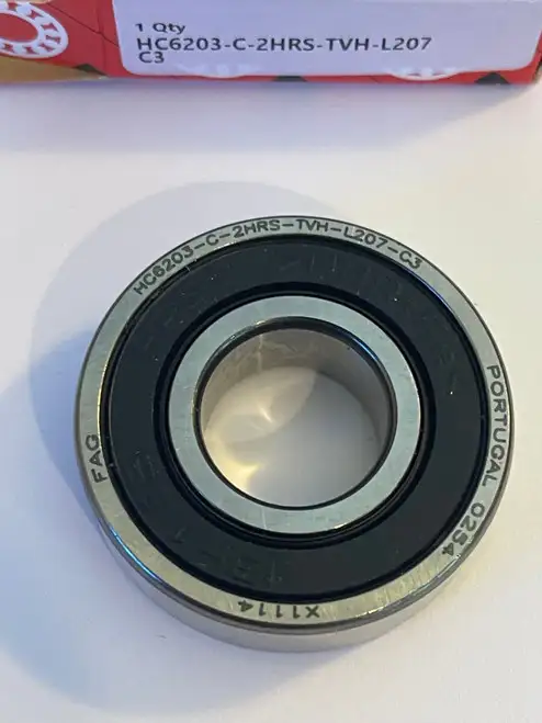 Fag Bearings Hc6203-C-2Hrs-Tvh-L207-C3 Ball Bearing Double Seal 40Mm O.D 12Mm W