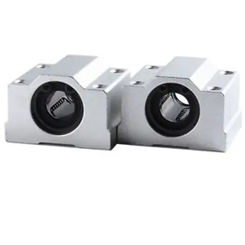 2 Pcs Sc12Uu 12Mm Linear Motion Ball Bear Bearing Bush Bushing Ball Slider Slide