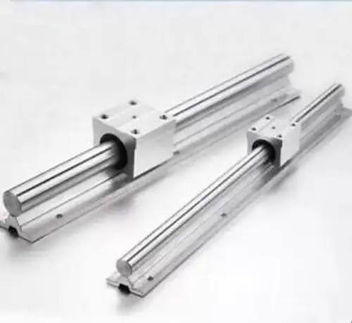 2X Sbr10 2200Mm (L) Linear Rail 10Mm Fully Supported Shaft R + 4 Sbr10Uu Block