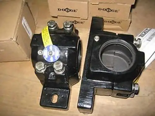 Qty 2) Dodge 039947 Split Closed End Block Bearing Housing Ch2S-209-Usn W/Seals