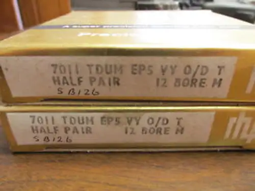 Wickman Spindle Bearing Rhp Bearing Pair 7011Tdumep5 Sb126