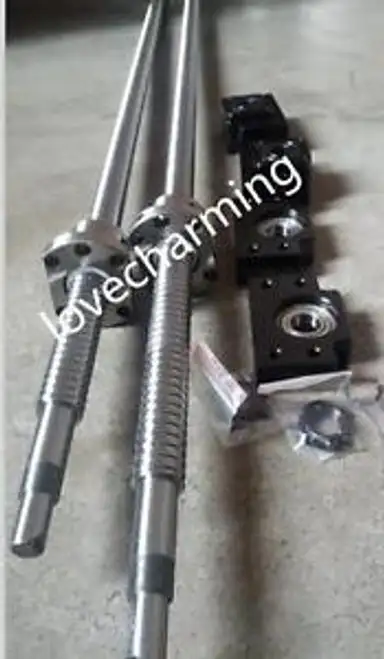 2 Set Ballscrew End Rm2505-450Mm +2 Sets Fk20 & Ff20 End Support