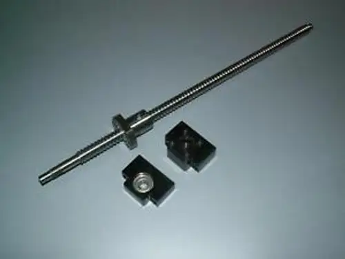 1 Anti Backlash 25Mm Ballscrew Rm2505-2000Mm-C7+Bk/Bf20 End Bearing Support Cnc