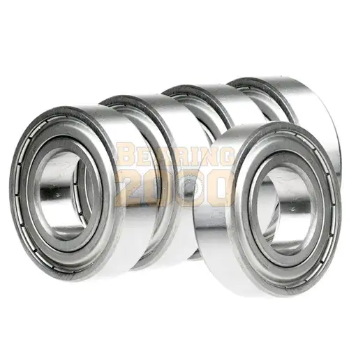 5X 6315-Zz Ball Bearing 75Mm X 160Mm X 37Mm Double Shielded Seal Metal