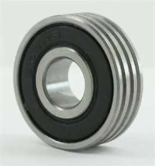 Lot 100 608-2Rs Bearing With Groove Sealed 8X22X7 17593