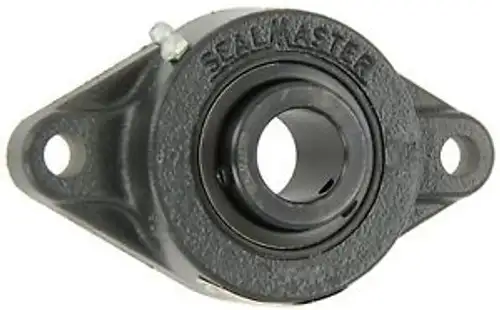 Sealmaster Msft-31 Medium Duty Flange Unit 2 Bolt Regreasable Felt Seals