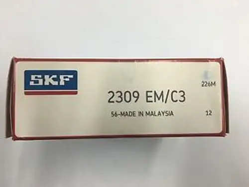 2309-Em C3 Skf Double Row Self Aligning Bearing