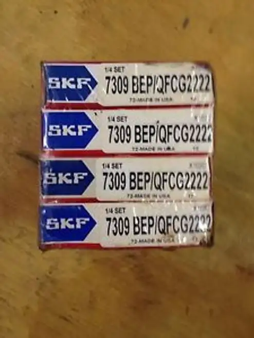 Skf 7309 Bep/Qfcg2222 Match Set Of 4 -