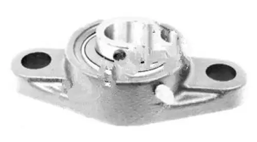Zucft207-35M-Pbt Flange 2 Bolt Zinc Chromate 35Mm Ball Bearings Rolling