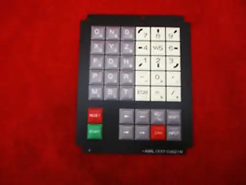 Fanuc A98L-0001-0482#M Membrane Keysheet