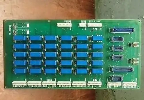 Mitsubishi M300-C Relay Circuit Board M300C Off Mighty Comet Vmc-1250