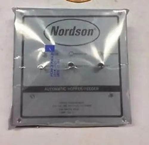 Nordson 101878D Auto Hopper Feeder Control Forcefield In Static- Bag