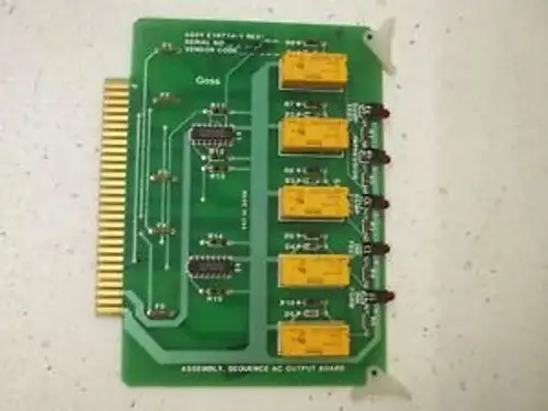 Rockwell E18714-1 Sequence Ac Output Board Rev.2