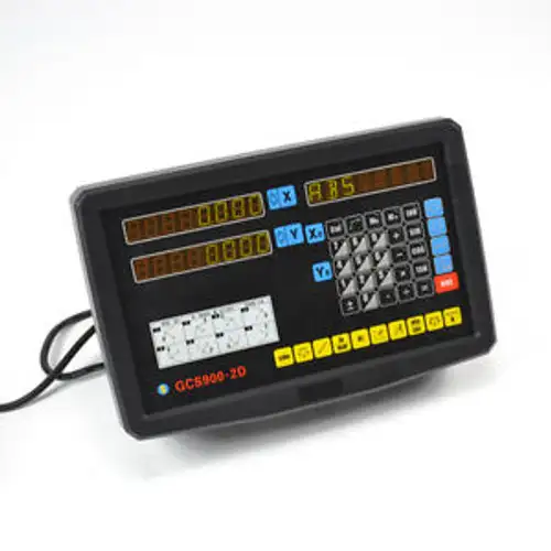 9X42Dro 2 Axis Digital Readout And Ttl Linear Scale For Mill Milling Bridgeport