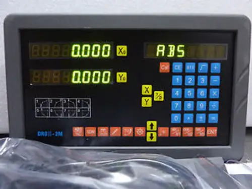 Sinpo 2 Axis Dro-2M Milling Mill Dro Digital Readout +2 Scale Jcxe + ping-Us