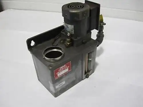 Omega Centralized Lubrication System G0-3Hs6/Cu3R2 No.9672 W/Oriental Ind. Motor