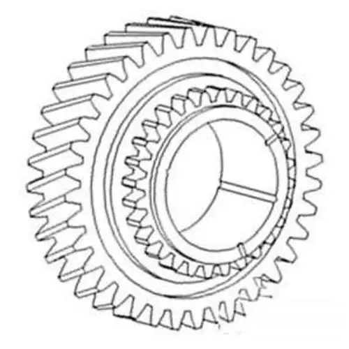 8N7112 4Th Countershaft Gear Made To Fit Ford 1801 1821 1841 2030 2130 +