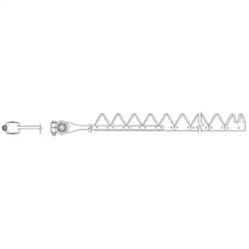 800-042 Ford / Holland Mower Conditioner 9 Riveted Knife 1469 479 488