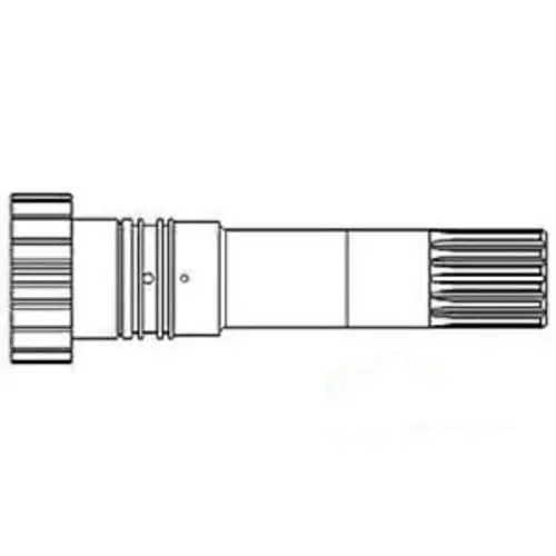 1868528M91 Pinion Shaft Fits Massey Ferguson 135 150 165 235 245 255 265