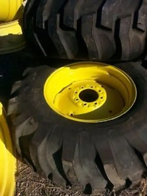 Two Wheels Only 15X24 16.9X24 17.5X24 19.5Lx24 R4 Titan Deere Tractor Wheels