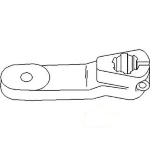 303286827 Rh Steering Arm Fits White/Oliver/Mpl Moline:2-135 2-155(S/N