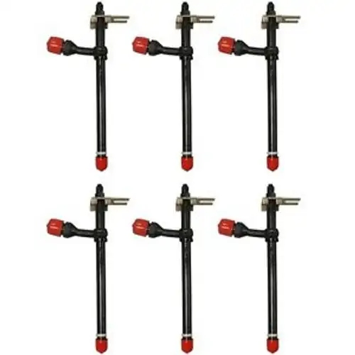 A138323 A76193 6 Injectors For Case Ih 1070 1175 1270 1370 1470 2470 Fast