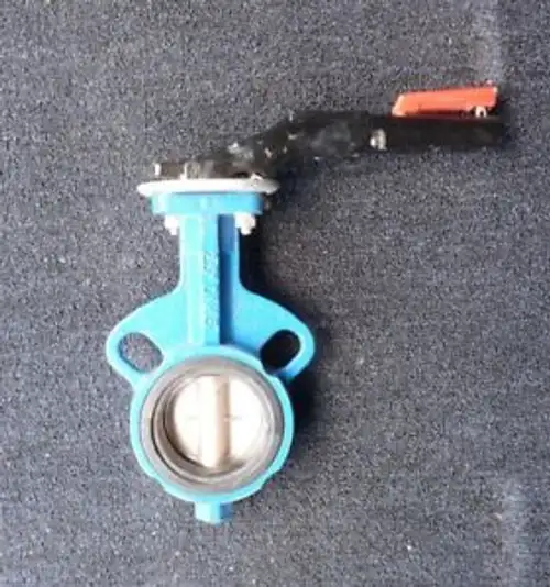 End Armaturen Wa/Wm Gg-25 Epdm Butterfly Valve 2.5 Dn65 W/ Hand Lever