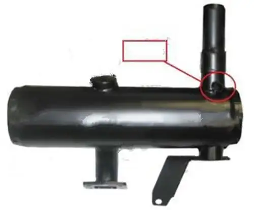 Ford Holland 82009292 Exhaust Ford 5640 - 6640 Year 91-98 5640 6640 77