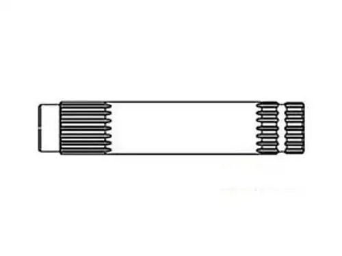104837A Trans Clutch Shaft Fits White Oliver Mpl Moline 1750 1800 1850 1900